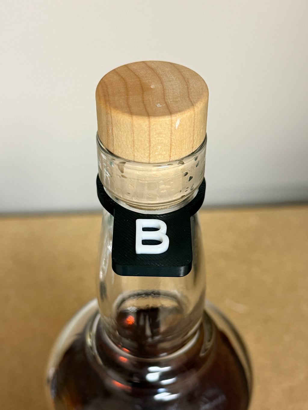 Blind Tasting Glencairn and Bottle Markers