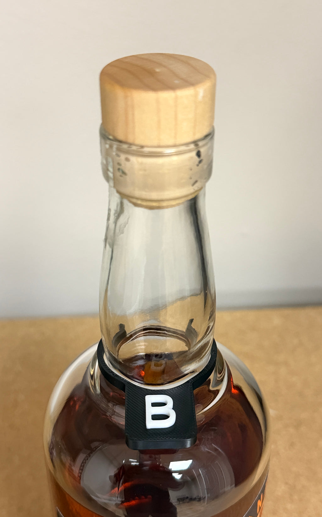 Blind Tasting Glencairn and Bottle Markers