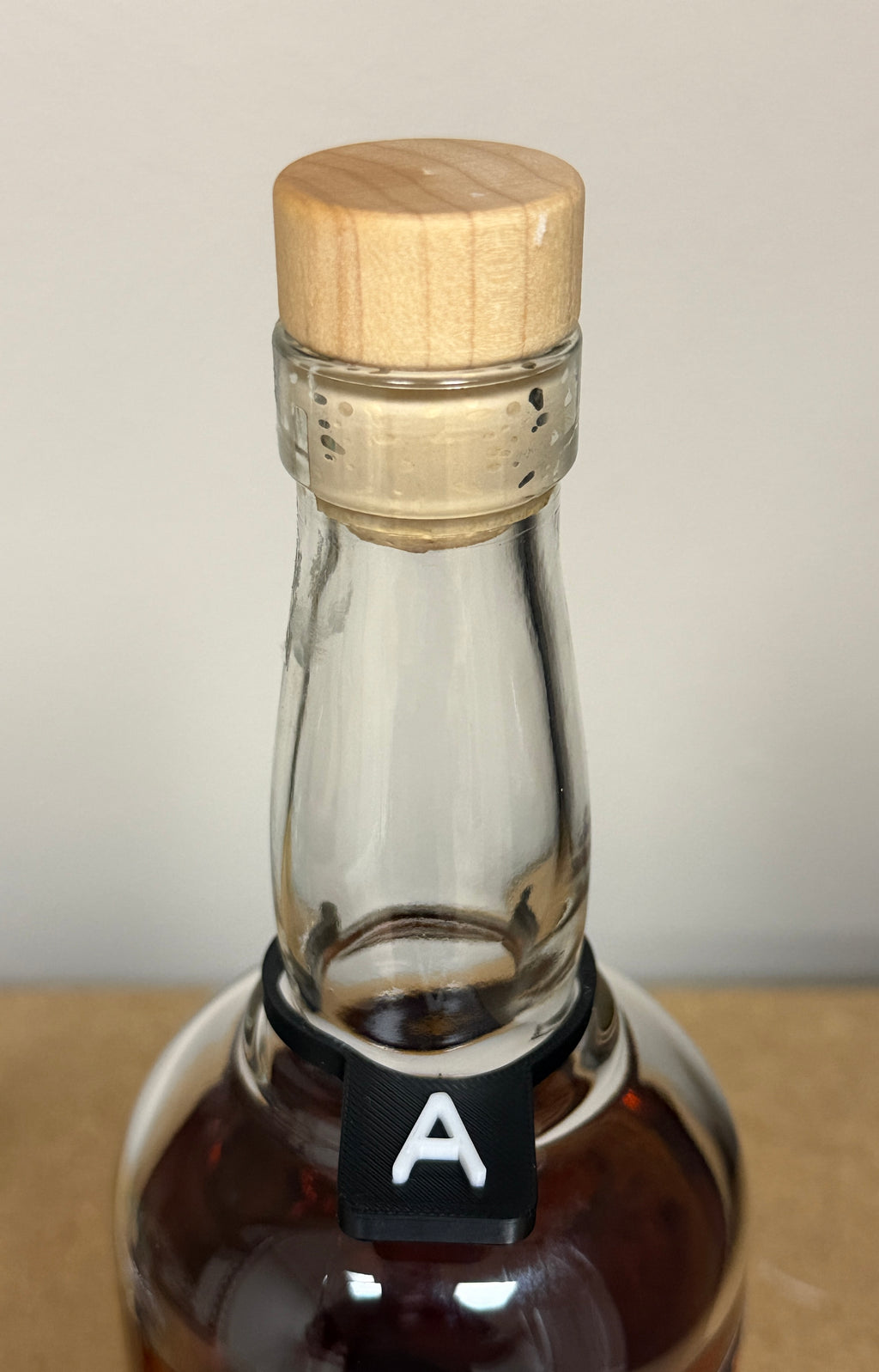 Blind Tasting Glencairn and Bottle Markers