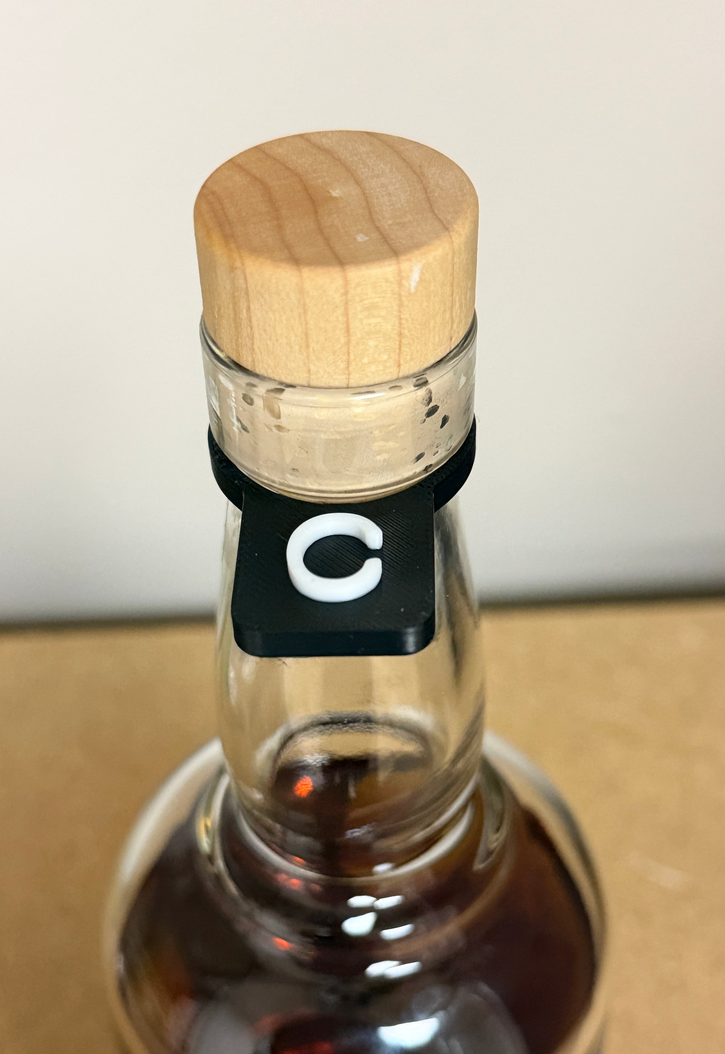Blind Tasting Glencairn and Bottle Markers