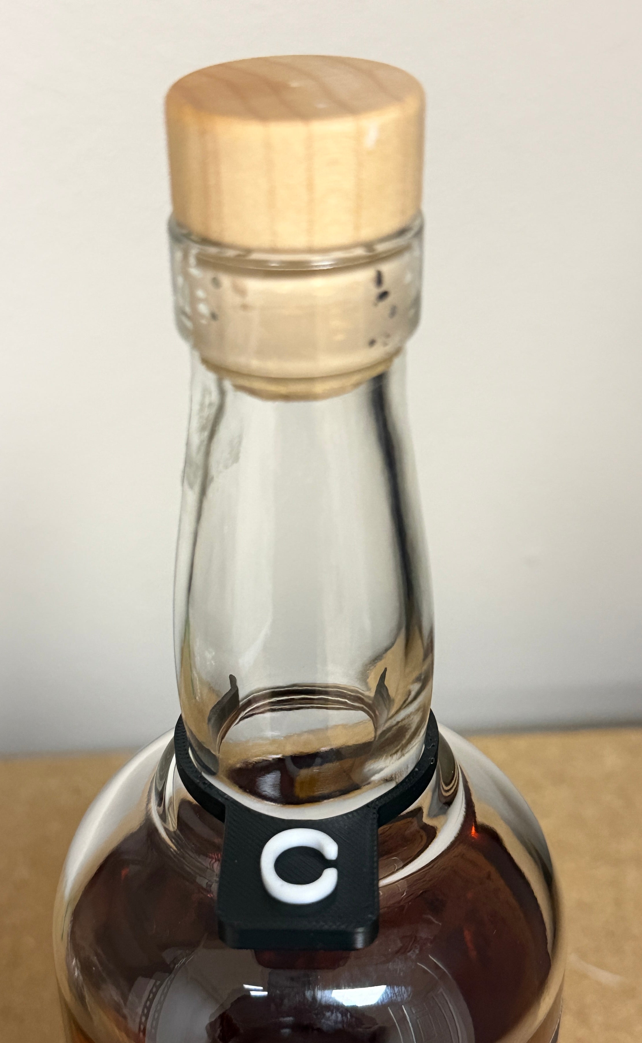 Blind Tasting Glencairn and Bottle Markers