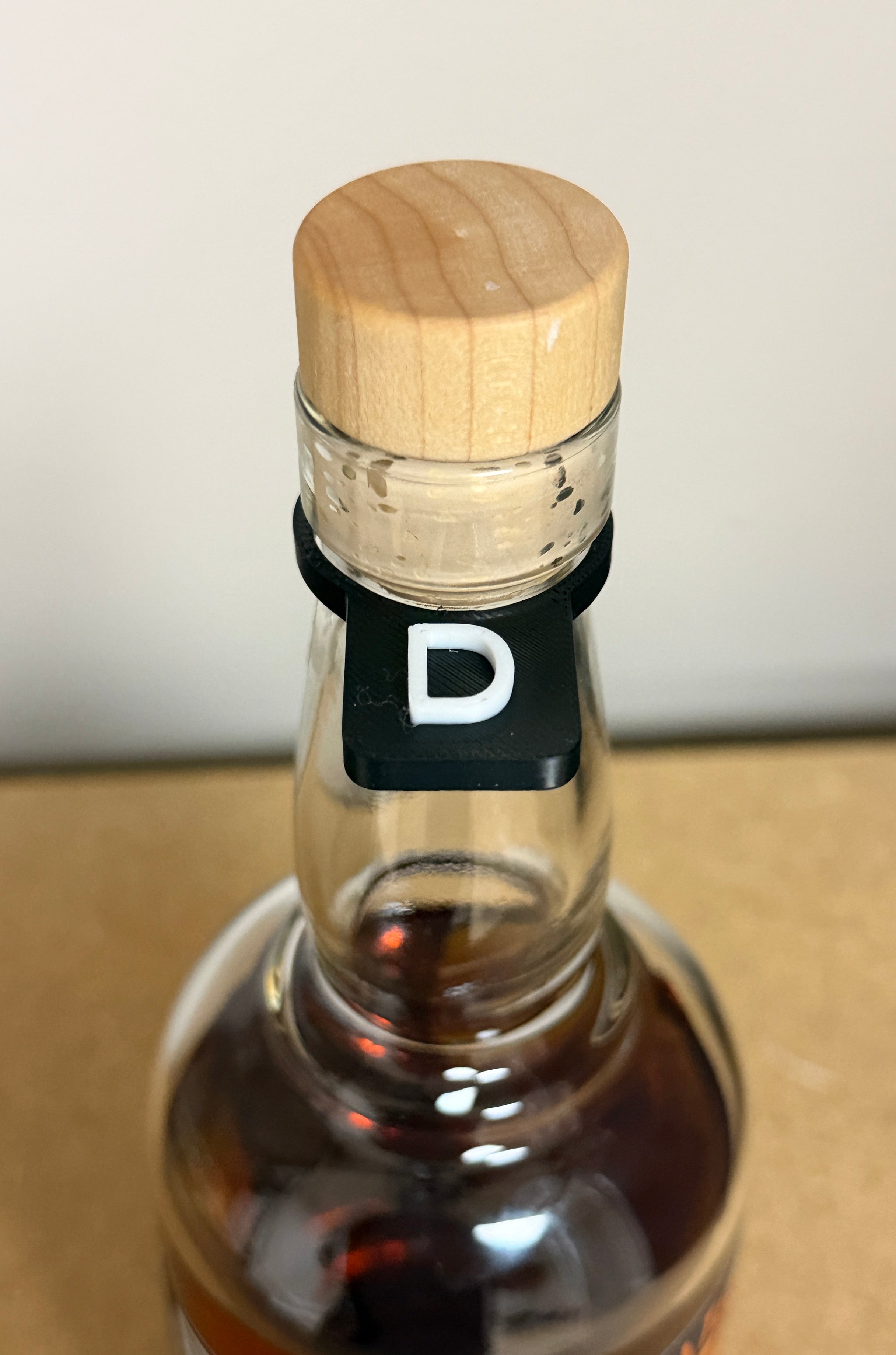 Blind Tasting Glencairn and Bottle Markers