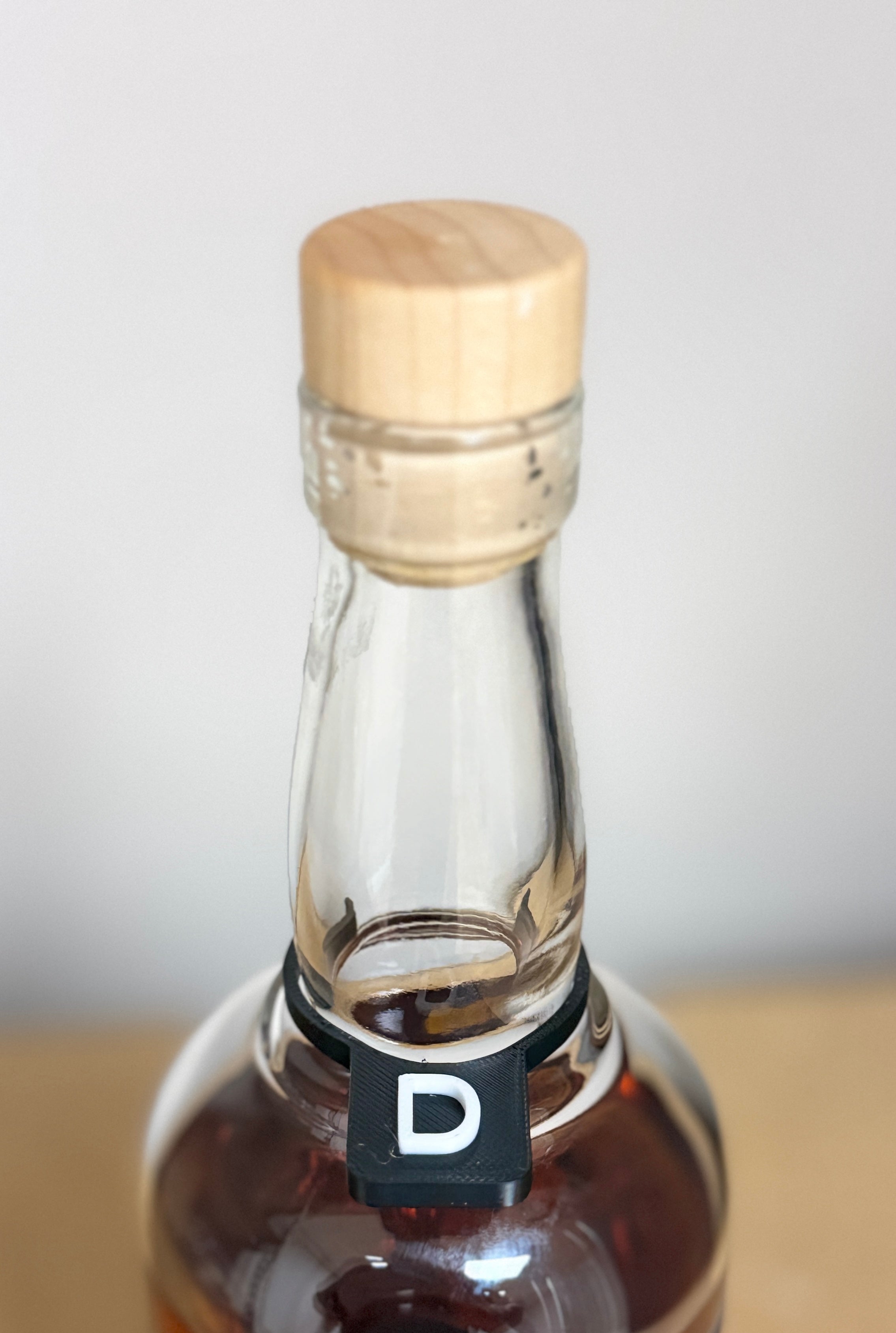 Blind Tasting Glencairn and Bottle Markers