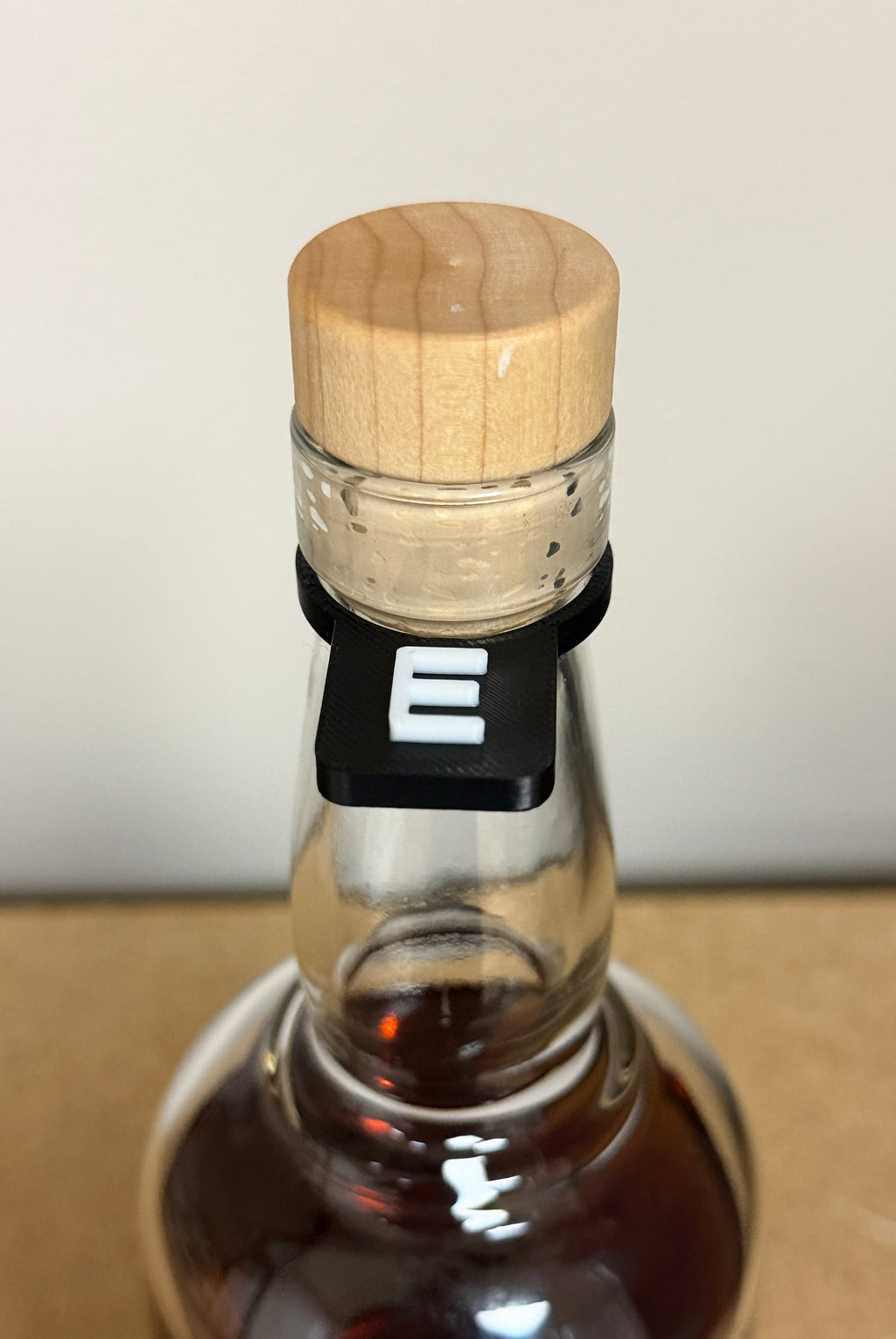 Blind Tasting Glencairn and Bottle Markers