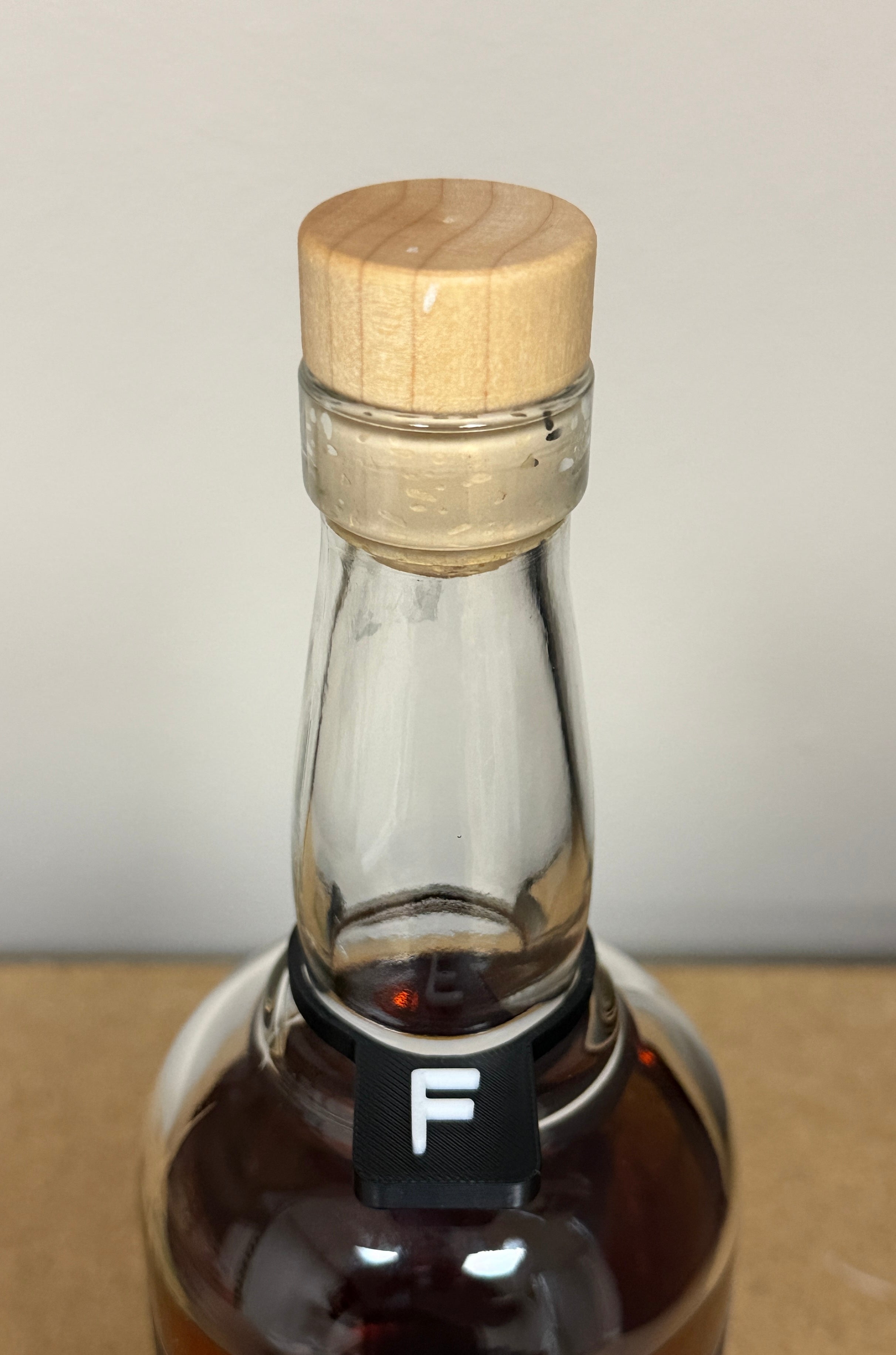 Blind Tasting Glencairn and Bottle Markers